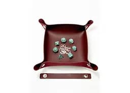 Настільна гра Планета Ігор Лоток для кубиків Дракон (бургунді) (Dice tray Dragon burgundy) (pi-dt006) - мініатюра 8