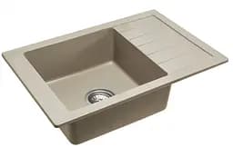 Кухонна мийка гранітна Rea Sten beige ZLE-00108