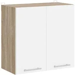 Кухонний модуль із сушаркою для посуду Еверест Еко 600 дуб сонома/німфея альба 60х30х58 см (DTM-071008)