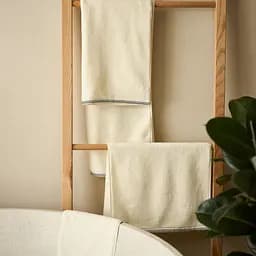Рушник MBM HOME Слід вітру 50x90 см лінія айворі (BT-16 M IVORY/LINE) - мініатюра 11