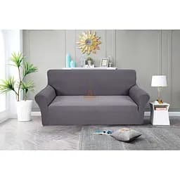 Чехол Love You Corn Fleece на диван трехместный серый (81185)