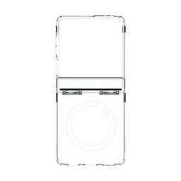 Чехол Spigen Ultra Hybrid Pro MagSafe для Samsung Galaxy Flip 7 Clear White (ACS09559) + защитное стекло - мініатюра 6