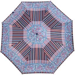 Жіноча складана парасолька повний автомат Airton 98 см синя