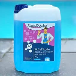 Хімія для басейну альгіцид AquaDoctor AC проти водоростей і зелені 10 л