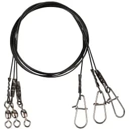 Поводок Savage Gear Black7 Trace 50cm 0.60mm 25kg (2 шт/уп.)