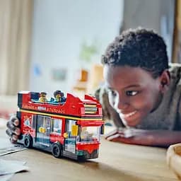 Конструктор LEGO City Червоний двоповерховий екскурсійний автобус 384 деталі (60407) - мініатюра 6