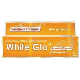 Відбілююча зубна паста White Glo для курців 24 г