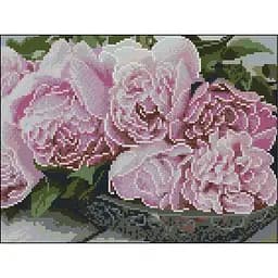 Алмазна мозаїка без підрамника "Букет" ZAV3040-17, 30х40 см