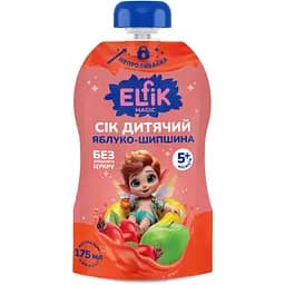 Сік дитячий Elfik Magic Яблуко-шипшина 175 мл 6 шт.