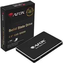 SSD 256Gb AFox 2.5" SATA III 3D NAND QLC, Retail (SD250-256GQN)