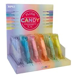 Маркер Apli Kids Candy із подвійним наконечником 1 шт. блакитний (18273) - мініатюра 3