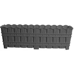 Цветочный горшок Violet House Bamboo Antracite с дренажом 65 см (1062 BAMBOO Antracite с дренажом 65 см)