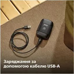 Бритва електрична Philips Shaver 500 Series чорна (S591/05) - мініатюра 11