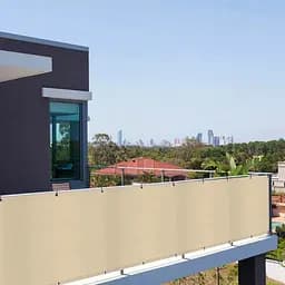 Сетка ширма для балкона 110 г/м² (0.9 х 5 м) Молочный