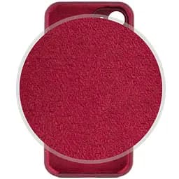 Чохол Epik Silicone Case Full Camera Protective (AA) NO LOGO для Apple iPhone 12 (6.1) Бордовий / Plum - мініатюра 3