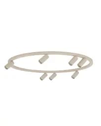 Люстра Nowodvorski 11948 Fourty Round GU10 R35 7x10W IP20 бежева - мініатюра 5