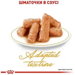 Набір вологого корму для дорослих кішок породи британська короткошерста Royal Canin British Shorthair Adult шматочки в підливі 1.02 кг (12 шт. х 85 г) - мініатюра 4