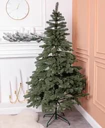 Литая искусственная елка 1.5 м зеленая Карпатская V18 Премиум LUGI KOS-KARPGR15