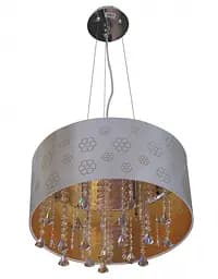 Люстра підвісна Brille галогенна з абажуром G4 20W CH (BR-01254S/9)