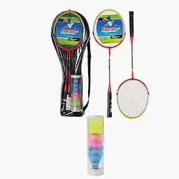 Бадмінтон TK Sport 2 ракетки + 6 воланчиків металевий каркас у чохлі в асортименті