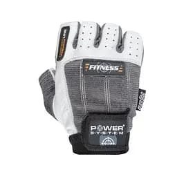 Рукавички для фітнесу Power System PS-2300, Grey/White - L - мініатюра 2