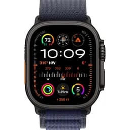 Смарт-годинник Apple Watch Ultra 2 49mm Black Titanium Case with Navy Alpine Loop Medium (MYTF3+MYPX3) [114894] - мініатюра 2