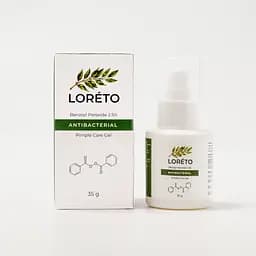 Гель проти акне з бензоїл пероксидом 2,5% Loreto