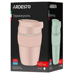 Термокухоль Ardesto Cosy Нержавіюча сталь Чорний 400 мл   - мініатюра 4
