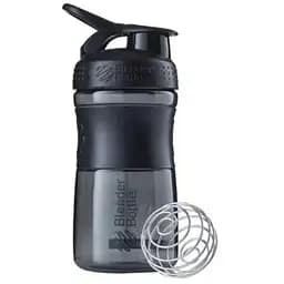 Шейкер спортивний BlenderBottle SportMixer Flip 20oz/590 мл Black (SM 20oz Black)