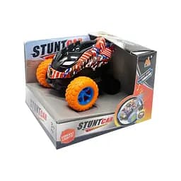 Детская трюковая машинка FL-20610C (Orange) инерционная, 11 см, оборот на 360 Bambi