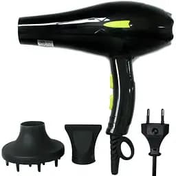 Фен стайлер Crownberg CB-2301 для укладання волосся 3000Вт Дифузор Концентратор Чорний