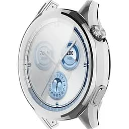 Чехол-накладка DK для Huawei Watch GT 5 46mm Silicone Face Case (silver)