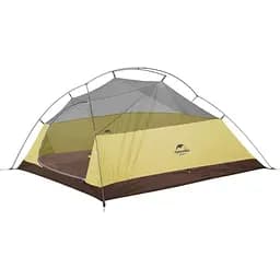Намет Naturehike Cloud Up 3 Updated NH18T030-T надлегкий тримісний з футпринтом 20D темно-зелений - мініатюра 2