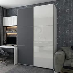 Шафа купе Doros G-Caiser 1 ДСП / 1 скло / 3 частини 180х60х240 (42005094)