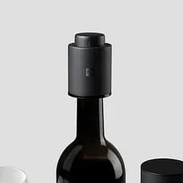 Пробка для вина Xiaomi HuoHou Vacuum Stopper Black HU0075 вакуумна [56802] - мініатюра 3