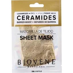 Маска тканинна Biovene Ceramides Barrier-boost Glam Sheet Mask With Cica And Hyaluronic Acid 20 мл