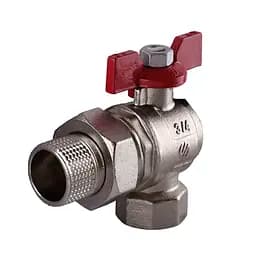 Кран кульовий Arco 3/4″ Sena 154304 кутовий з американкою - мініатюра 2