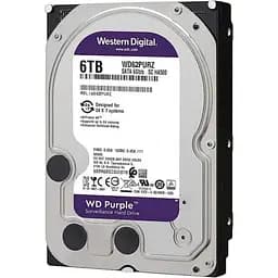 Жорсткий диск 3.5" Western Digital Purple 6TB SATA 128MB [WD62PURZ] [108155] - мініатюра 3