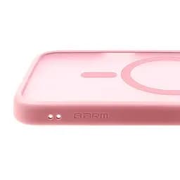 Чехол для Apple iPhone 17 Pro Max, Lush MagCase, розовый, противоударная панель-накладка из TPU и PC, полупрозрачный чехол с MagSafe (с магнитом), с защитой камеры, поддержка беспроводной зарядки, защита всего корпуса, ArmorStandart (ARM87502) - мініатюра 5