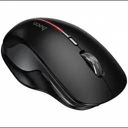 Миша ігрова акумуляторна Hoco GM40 Dixon Bluetooth 2.4G, RGB, акумулятор 400 мАг, DPI 800 1200 1600, 7 кнопок, чорна - мініатюра 2