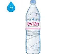 Evian 1,5 л, Евіан Вода негазована, ПЕТ