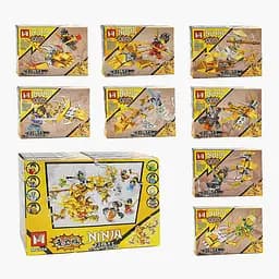Конструктор Ninjago с фигуркой от 40 деталей (в ассортименте)