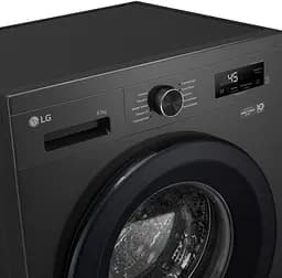 Пральна машина LG фронтальна, 6.5кг, 1200, A+++, 44см, дисплей, пара, інвертор, чорний (F2Y1WS6J) - мініатюра 7