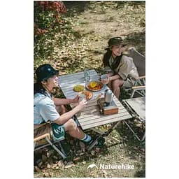 Складаний стіл Naturehike Star Jane T01 CNK2550JJ018, 119х60 см, вуглецева сталь, чорний - мініатюра 8