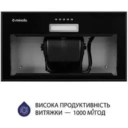 Витяжка Minola HBI 5614 BL 1000 LED - мініатюра 3