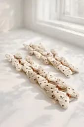 Текстильні прикраси з делікатним затискачем для волосся 10 шт.