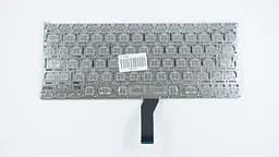 Клавіатура для ноутбука APPLE (MacBook Air: A1369, A1466 (2011-2017)) rus, black, SMALL Enter - мініатюра 2
