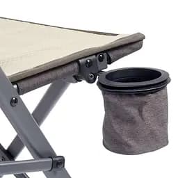Крісло розкладне Uquip Justy XL Sand/Grey (244045) - мініатюра 8