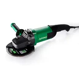 Шлифмашина угловая сетевая Apro 180/2300 ПРМ 2300Вт 180мм 8500 об/мин(899011)
