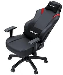 Ігрове крісло Anda Seat Luna Size L Black/Red PVC (AD18-44-BR-PV) - мініатюра 6
